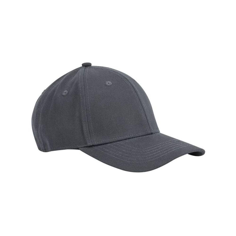 Beechfield Classic Natural Cotton 6 Panel Baseball Cap / Graphite Grey